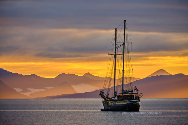 Segelschiff Meander - Segeltörn Spitzbergen