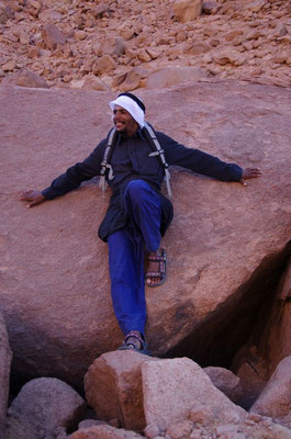 Mohamed, unser Bergführer