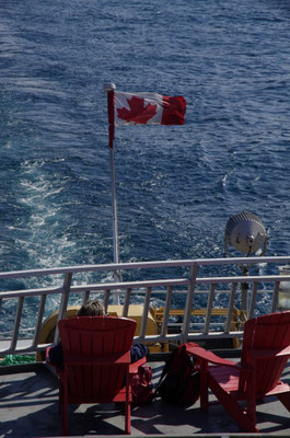 auf der Fähre nach Manitoulin Island