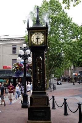 Die Dampfuhr in Gastown