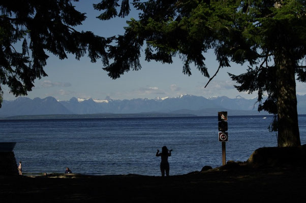 Die Stände der Ostküste bieten eine schöne Sicht aufs Festland