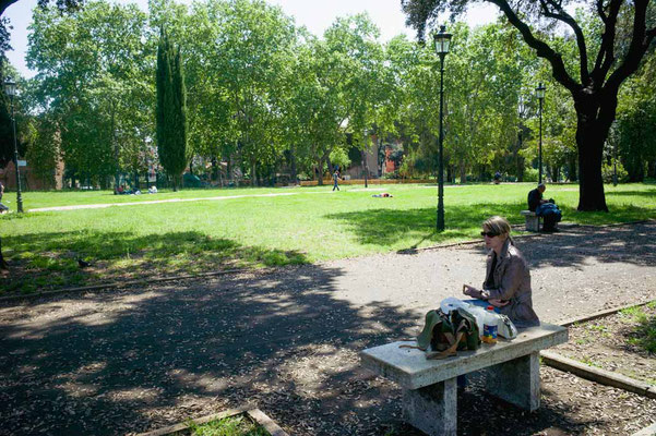 Mittagessen im Park