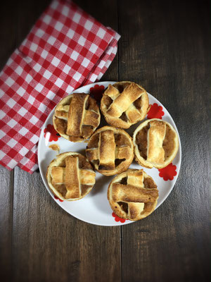 Nach 20 min fertig gebacken