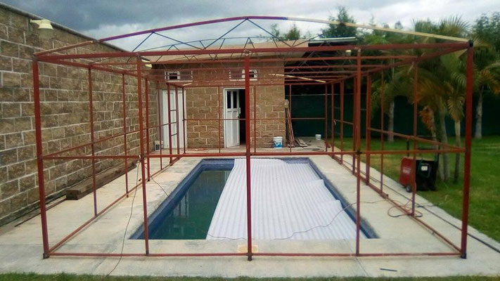 Forjadores Herreros y Fundidores de México Galería de Trabajos TECHOS bloque A