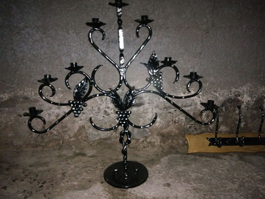 Forjadores Herreros y Fundidores de México Galería de Trabajos CANDELABROS
