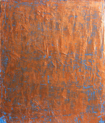 Copper Time IV, 50x60, Acryl auf Leinwand, 2016