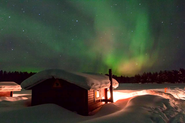 Polarlights in Lapland