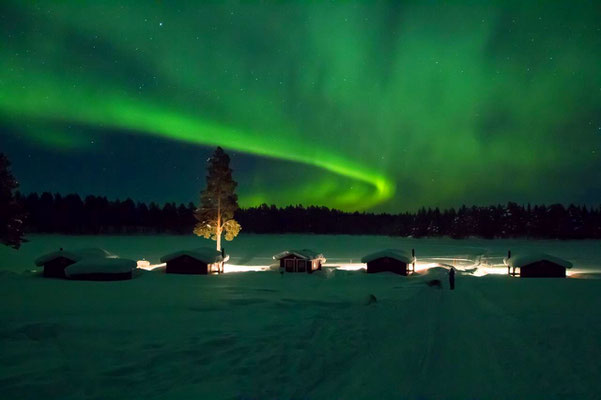 Nordlichter in Schweden