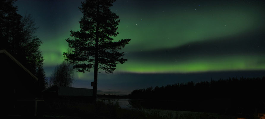 Nordic lights in Lapland