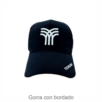 Gorra con bordado Tecmilenio