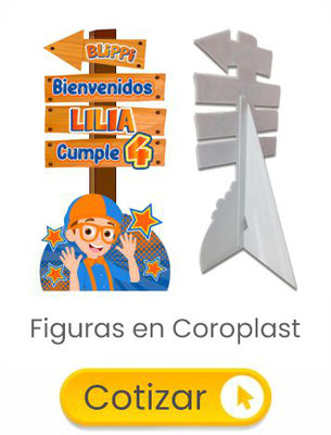 Figuras en Coroplast