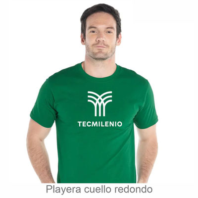 Playera cuello redondo Tecmilenio