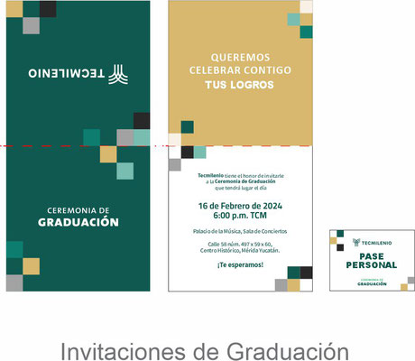 Invitaciones de Graduación Tecmilenio