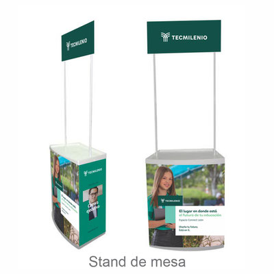 Stand de mesa Tecmilenio