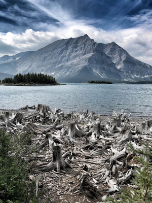 Upper Kananaskis Lake, West Canada