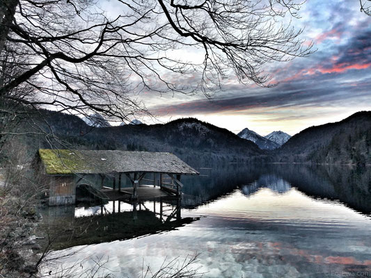 Alpsee, Schwangau, Bayern