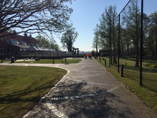 Mooie setting voor het restaurant