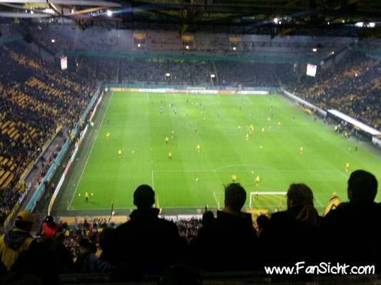 Südtribüne, Block 81. Foto: Robin Beck (via Facebook).