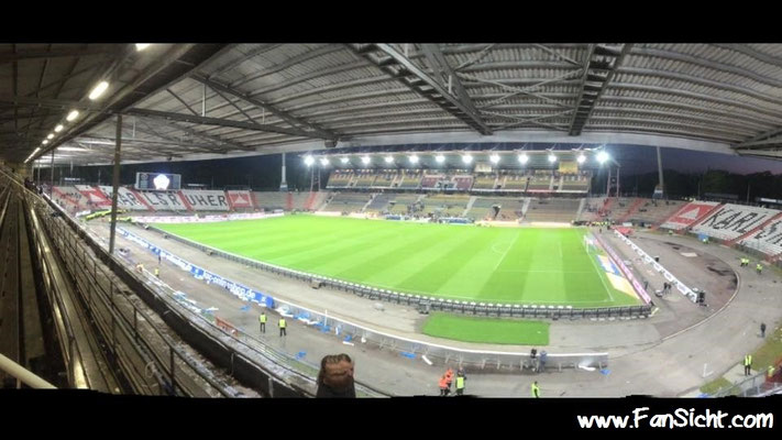 Sicht BBBank Wildpark Stadion Karlsruhe Block C