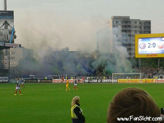Sicht Holstein Stadion Block G