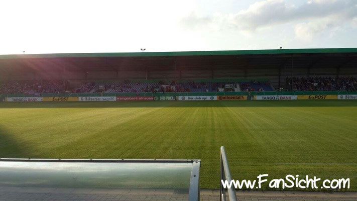 Sicht Holstein Stadion Block F1
