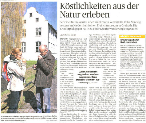 Rheinische Post, 8. April 2013