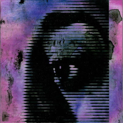 2009   The anatomy of melancholy  III-1 ,   20 x 20 cm ,   auf Leinwand
