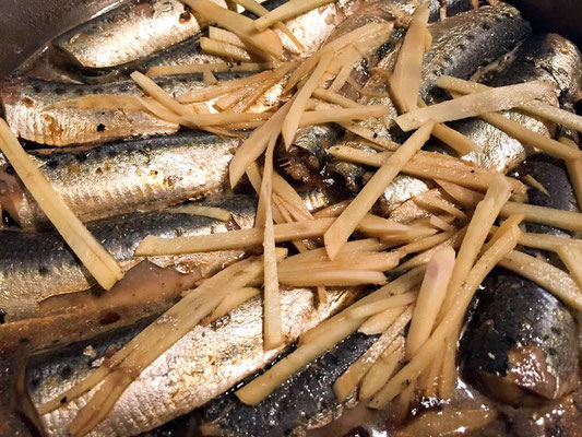 ことこと炊いて生姜煮に