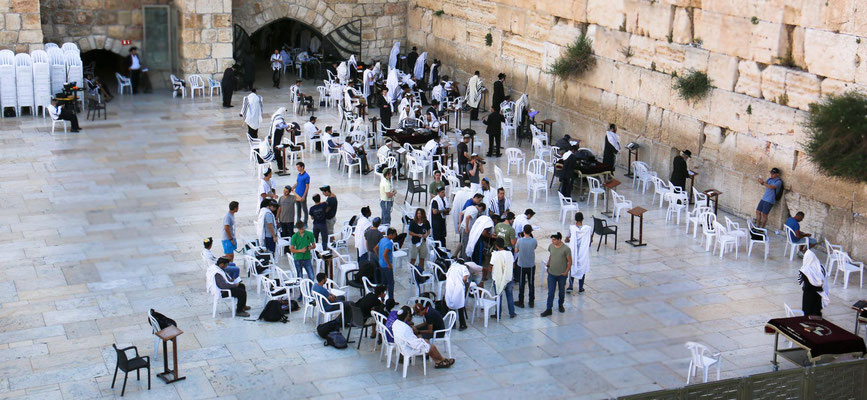 Klagemauer in Jerusalem