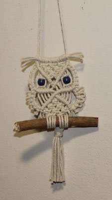 Macrame Owl Wall Hanging Tutorial von YouTube Designer Macrame School auf ETSY