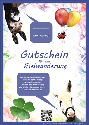 Gutschein "Eselwanderung"