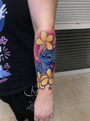 comic tattoo