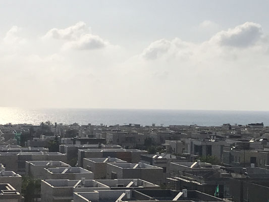 Vue mer de face