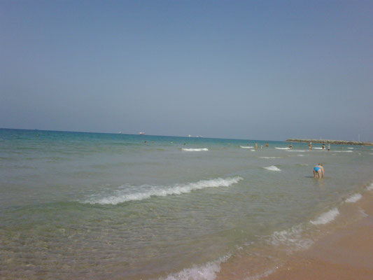 Plage en face
