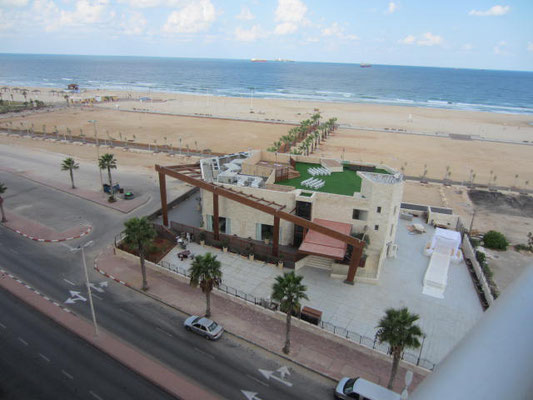 La plage juste en face