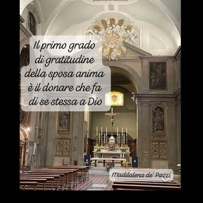 I Luoghi della Santa: Chiesa si S. Giovannino dei Gesuiti (poi degli Scolopi) Via Martelli - Firenze