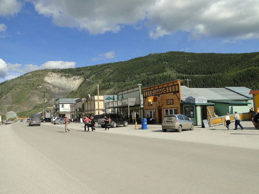 Dawson City Downtown