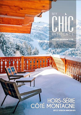 parution projet chalet magazine My Chic Résidence