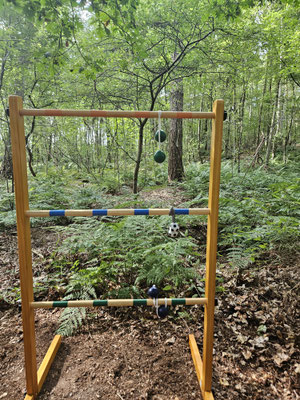 Station 03 Leitergolf geschafft