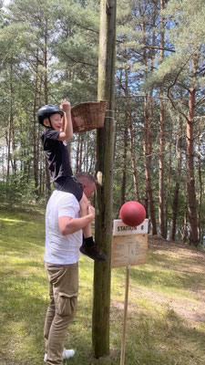 Station 08 Basket TT-Bälle