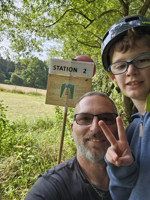 Station 02 Kubb-Turm bauen