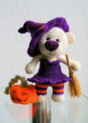 Halloween Teddy Pumpki