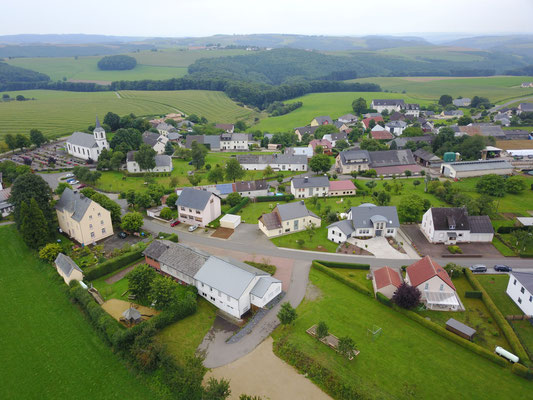 Luftaufnahme Ammeldingen im August 2017