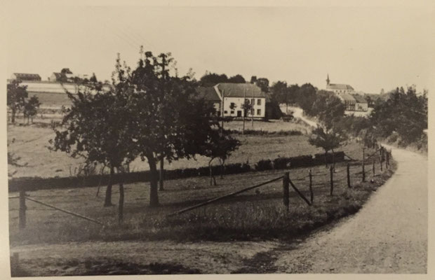 Weg von Grimbach nach Ammeldingen Ende der 50er Jahre