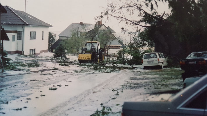 Der große Sturm 28.07.1990-Hauptstraße