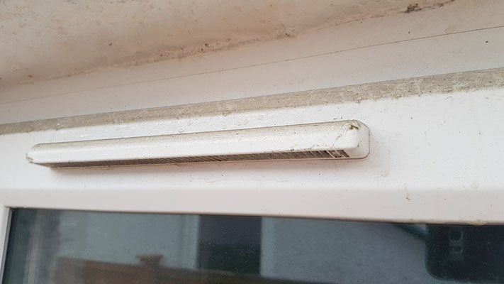 Dirty window frames