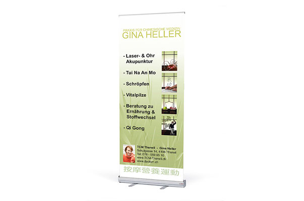 Grafik Design Basel, Werbeagentur, Print Medien, Plakate, Grafikdesign Baselland, Grafiker, Roll Up Banner