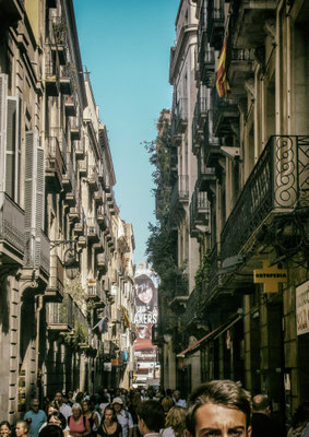Mitten in Barcelona