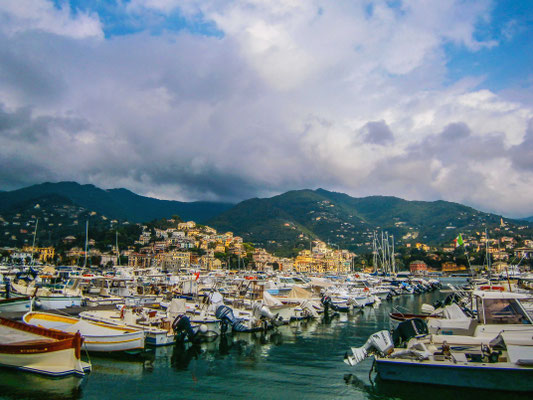 Unten und oben in Rapallo