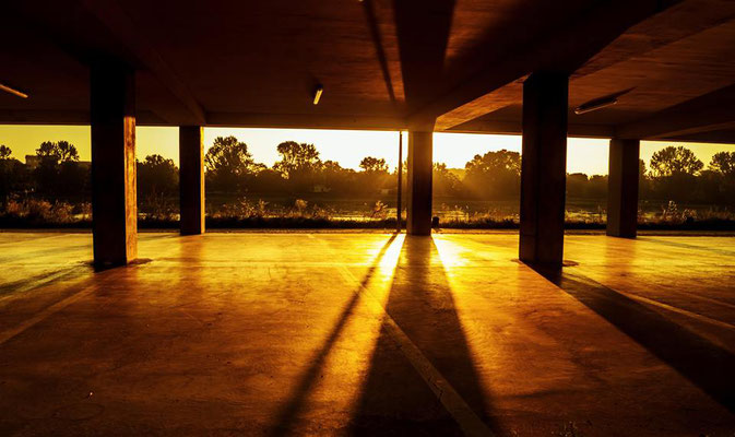 Beton und Schatten